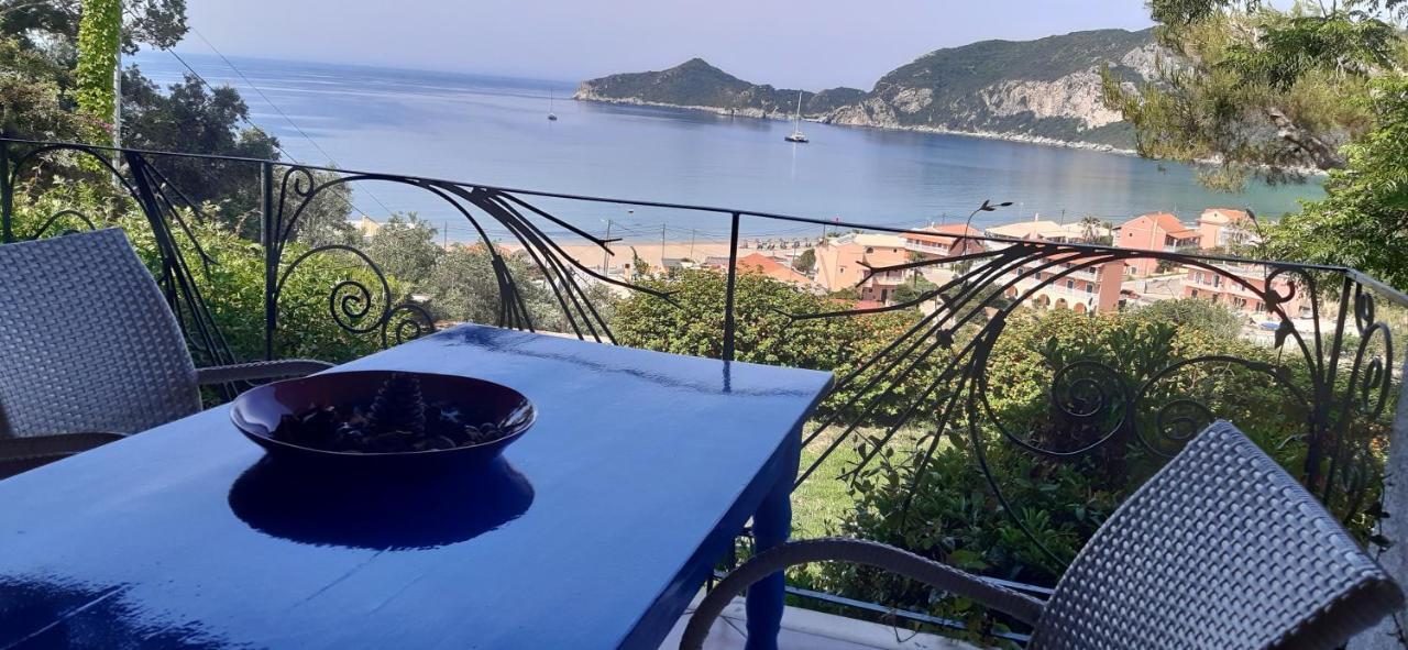 Villa Theodora View Apartments Polimnia Agios Georgios Pagon Exteriér fotografie