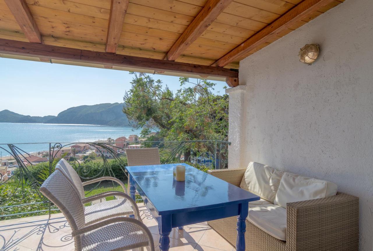 Villa Theodora View Apartments Polimnia Agios Georgios Pagon Exteriér fotografie
