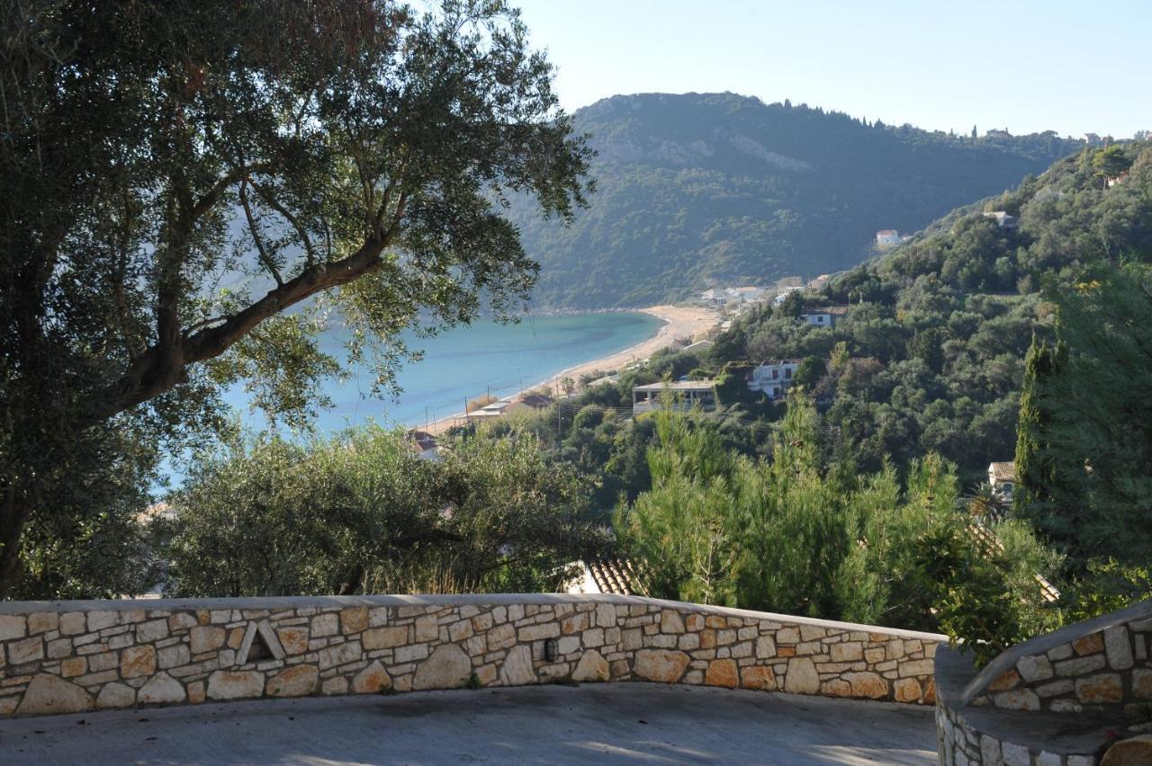 Villa Theodora View Apartments Polimnia Agios Georgios Pagon Exteriér fotografie