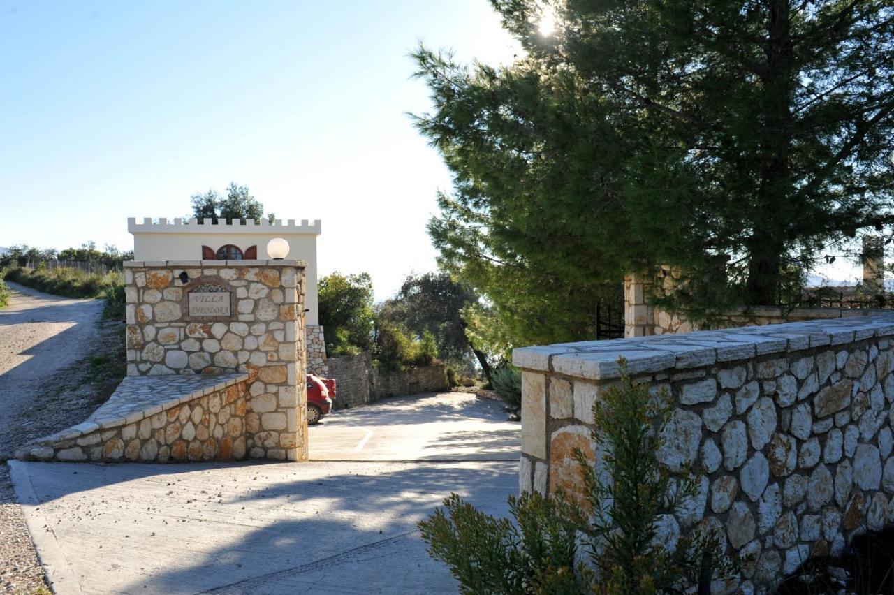 Villa Theodora View Apartments Polimnia Agios Georgios Pagon Exteriér fotografie